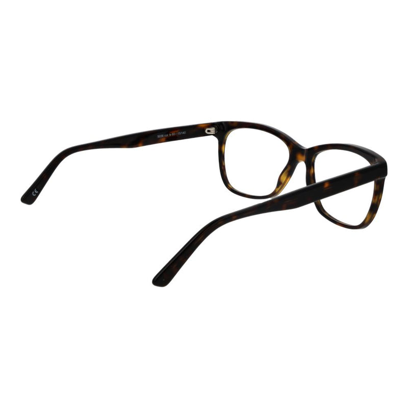 Monture de lunettes unisexes Andy Wolf en acétate marron - Design élégant