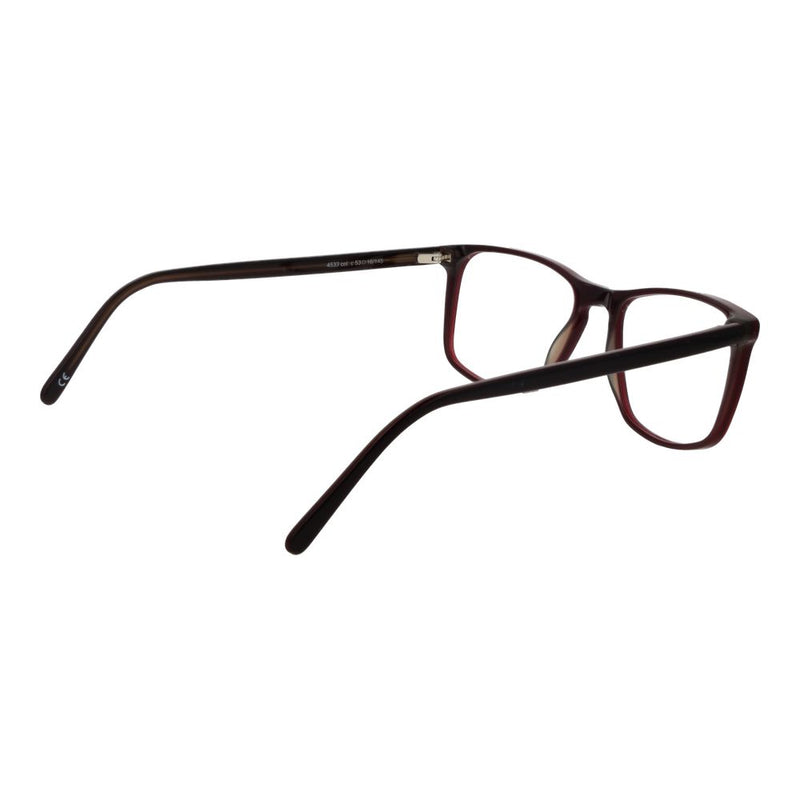 Andy Wolf Burgundy Unisex Glasses Frame - Élégance et Durabilité