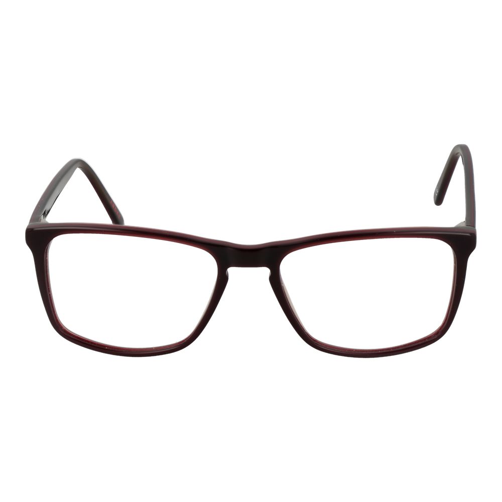 Andy Wolf Burgundy Unisex Glasses Frame - Élégance et Durabilité