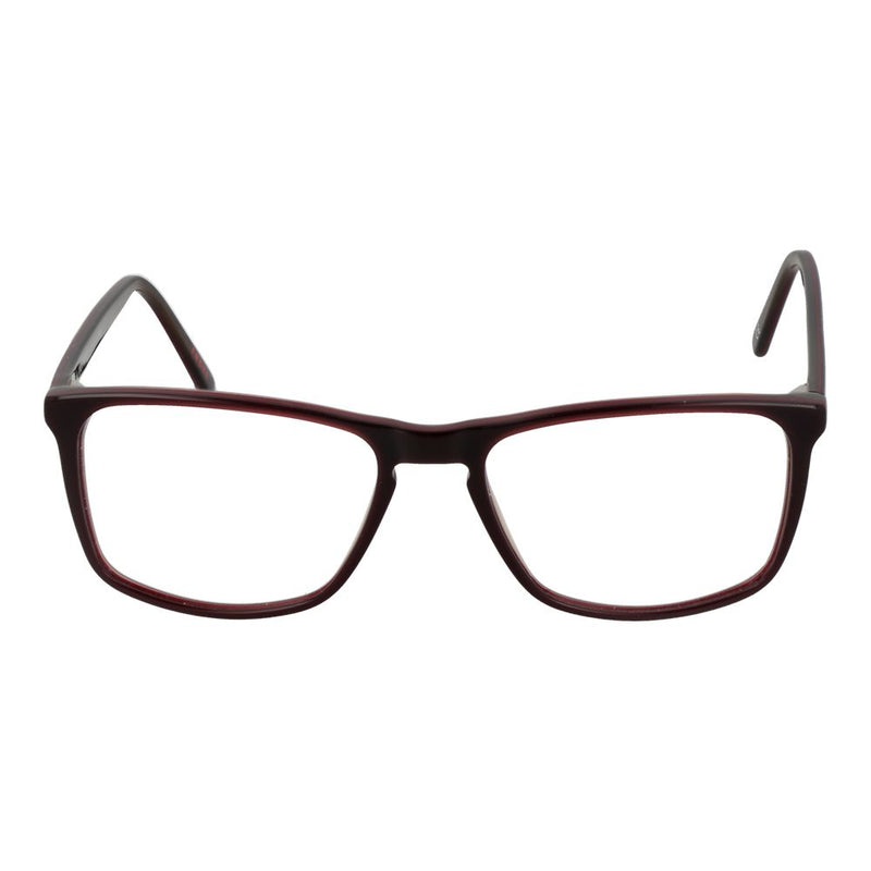 Andy Wolf Burgundy Unisex Glasses Frame - Élégance et Durabilité