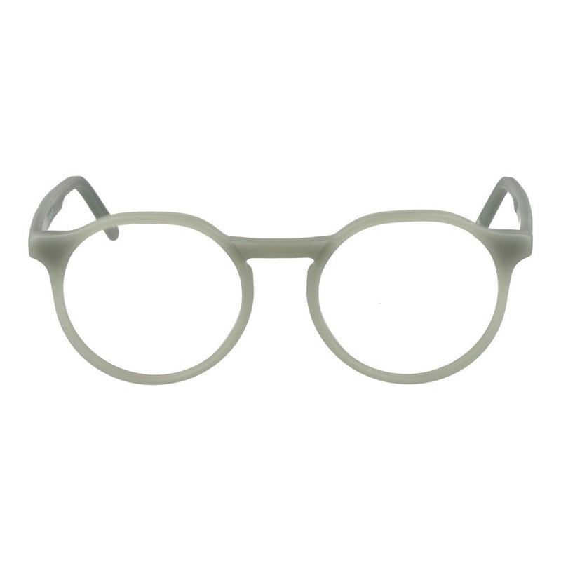 Andy Wolf Gray Unisex Glasses Frame - Stylish Panto Design