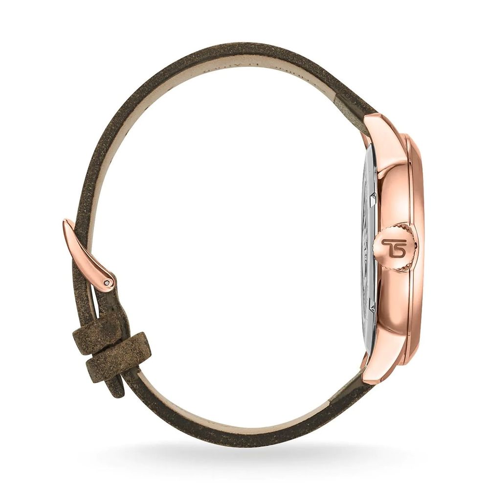 Montre en cuir vert Thomas Sabo