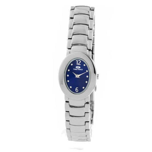 Montre Time Force en acier inoxydable argenté