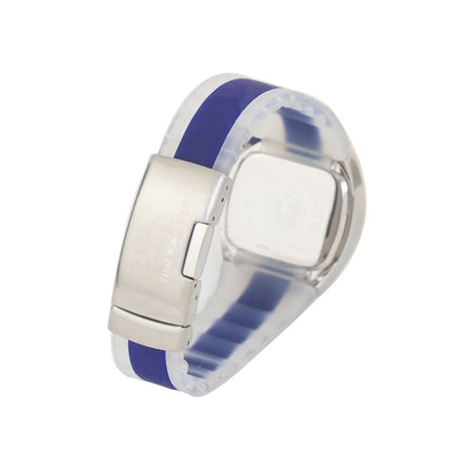 Montre Time Force en caoutchouc bleu