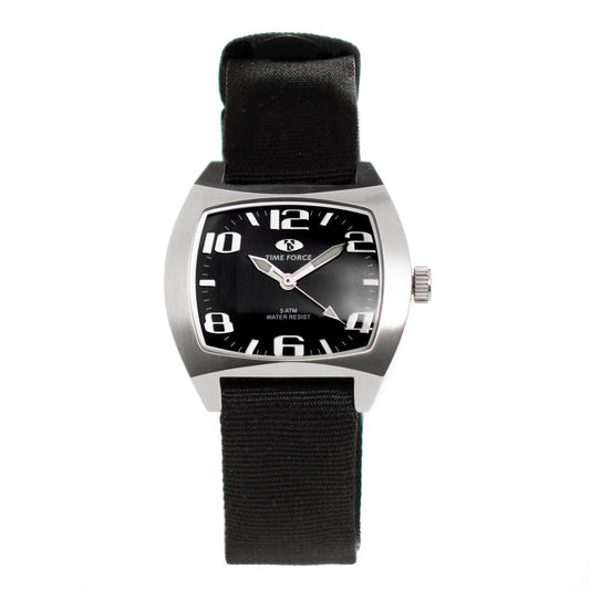 Montre Time Force en nylon noir