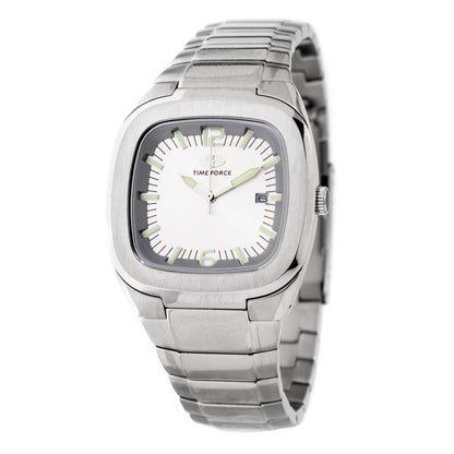 Time Force Zilveren Horloge van Roestvrij Staal