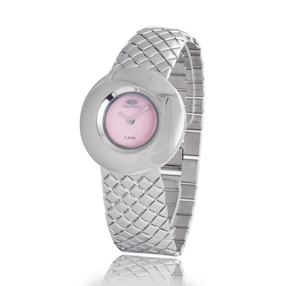 Time Force Zilveren Horloge van Roestvrij Staal