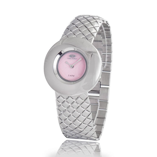 Time Force Zilveren Horloge van Roestvrij Staal