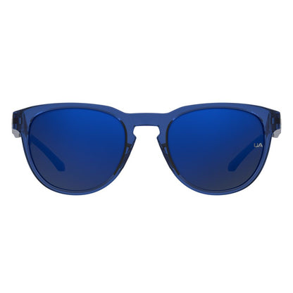 Lunettes de soleil Under Armour en résine bleue