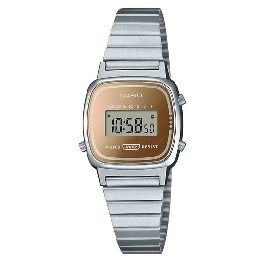 Casio Grijs Roestvrijstalen Horloge