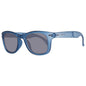 Lunettes de soleil Benetton bleues injectées
