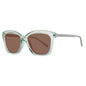 Lunettes de soleil Benetton en résine verte