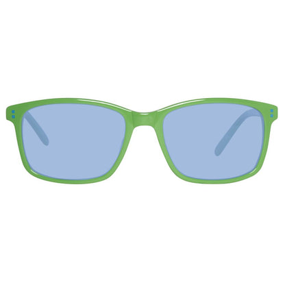Lunettes de soleil en plastique vert Benetton