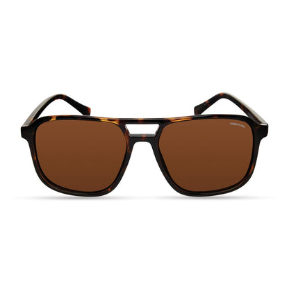 Kenneth Cole Brown Injected Zonnebril