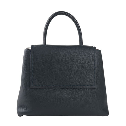 Giada Blauwe Leren Handtas