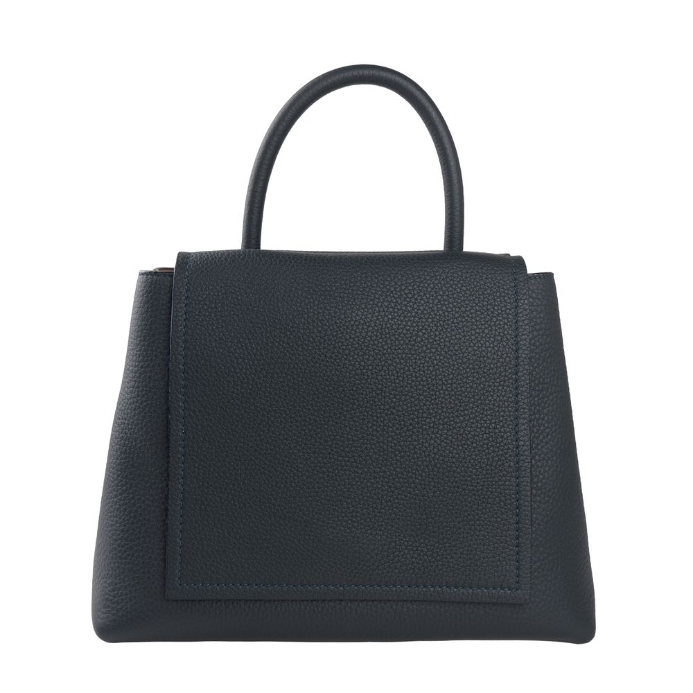 Giada Blauwe Leren Handtas