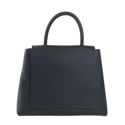 Giada Blauwe Leren Handtas