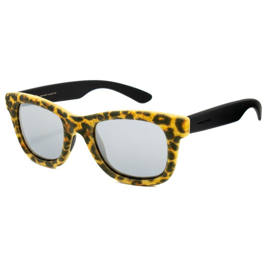 Italia Independent Bruine Acetaat Zonnebril