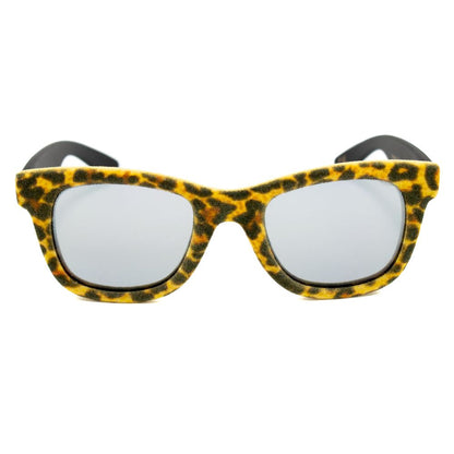 Italia Independent Bruine Acetaat Zonnebril