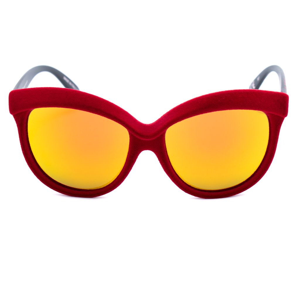 Lunettes de soleil en acétate rouge Italia Independent