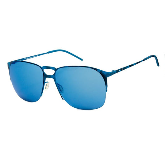 Lunettes de soleil en métal bleu Italia Independent
