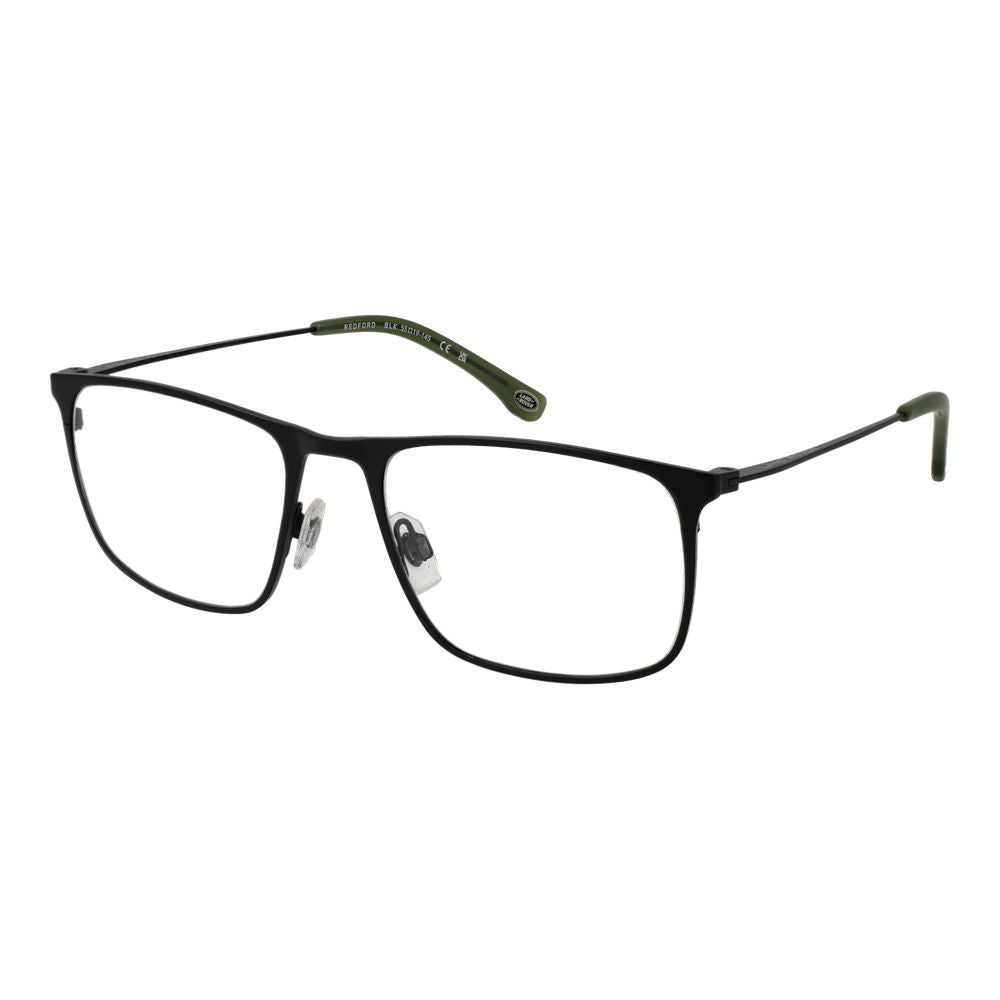 Monture de lunettes pour hommes Land Rover noire