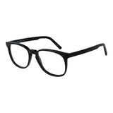 Andy Wolf Black Unisex Glasses Frame - Elegant Panto Design
