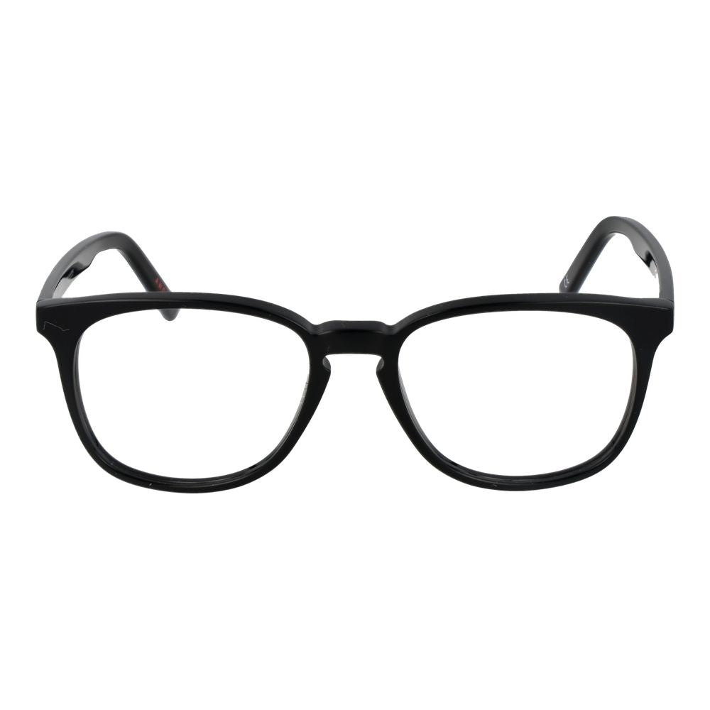 Andy Wolf Black Unisex Glasses Frame - Elegant Panto Design