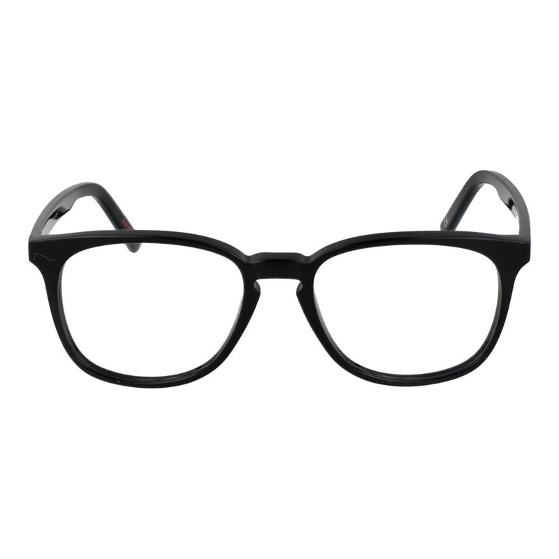 Andy Wolf Black Unisex Glasses Frame - Élégant Design Panto