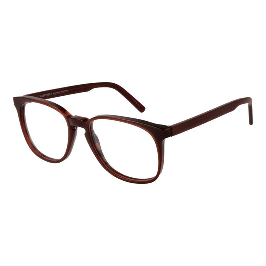 Monture de lunettes unisexe marron Andy Wolf