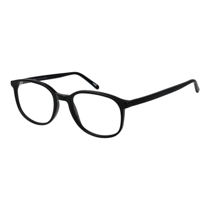 Andy Wolf Black Unisex Glasses Frame - Élégance et Durabilité