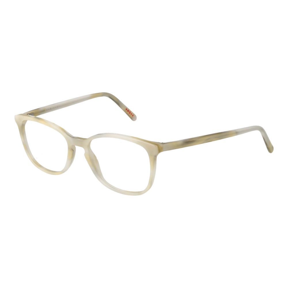 Andy Wolf Cream Unisex Glasses Frame - Élégance et Durabilité