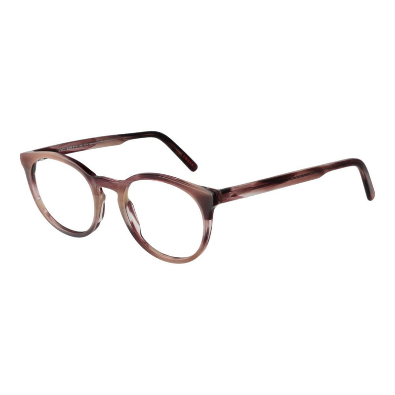 Andy Wolf Pink Unisex Glasses Frame - Stylish Panto Design