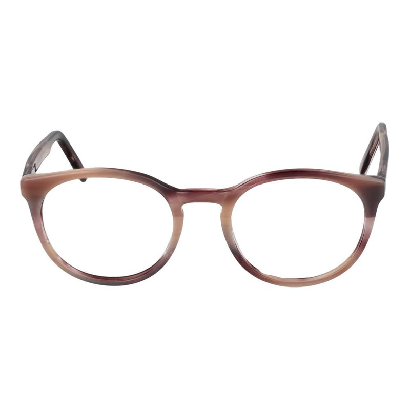 Andy Wolf Pink Unisex Glasses Frame - Stylish Panto Design