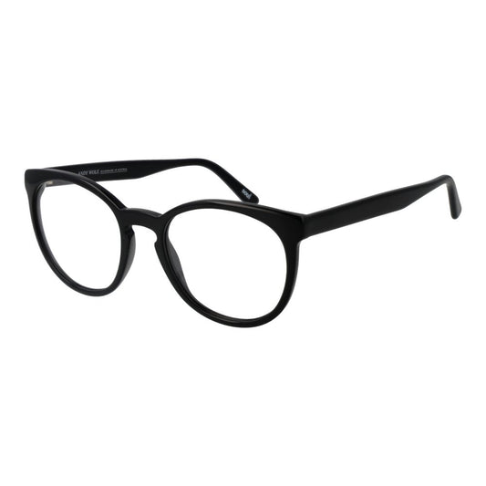 Monture de lunettes unisexe noire Andy Wolf