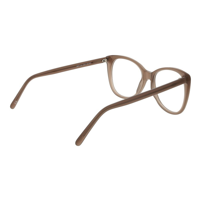 Andy Wolf Brown Unisex Glasses Frame - Stylish Cat Eye Design