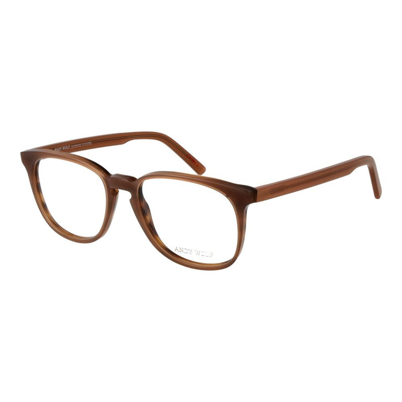 Andy Wolf Brown Unisex Glasses Frame - Élégance et Durabilité
