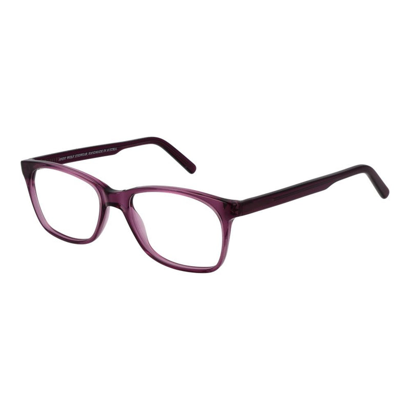 Andy Wolf Purple Unisex Glasses Frame - Acetate Style & Comfort