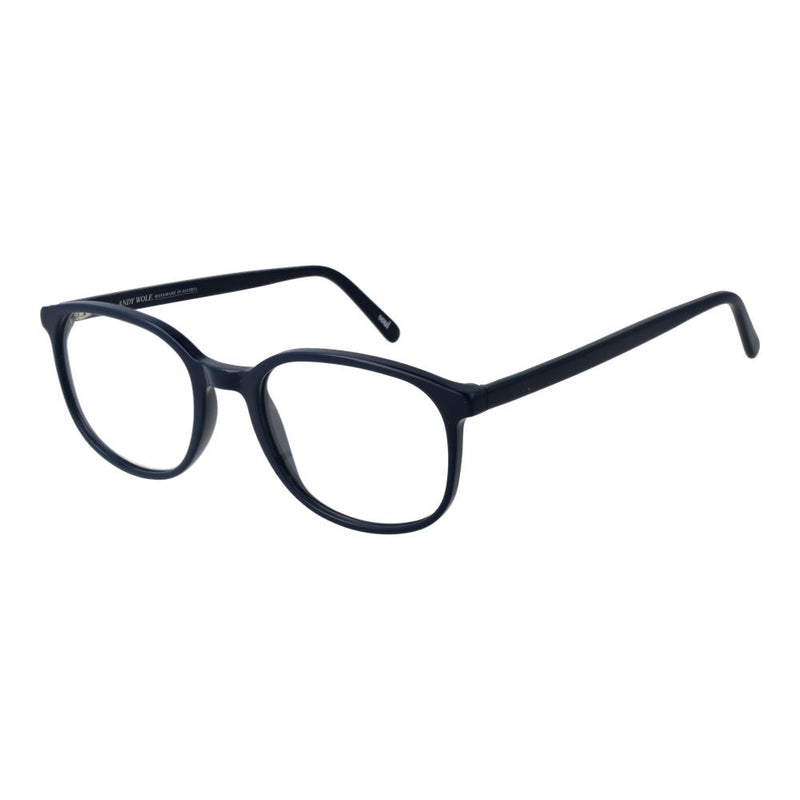 Andy Wolf Blue Unisex Glasses Frame - Panto Style Elegance