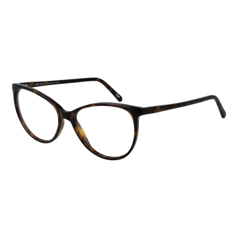 Andy Wolf Brown Unisex Cat Eye Glasses Frame - Elegance & Comfort