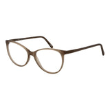 Andy Wolf Beige Unisex Glasses Frame - Chic Cat Eye Style