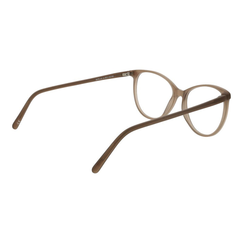 Andy Wolf Beige Unisex Glasses Frame - Chic Cat Eye Style