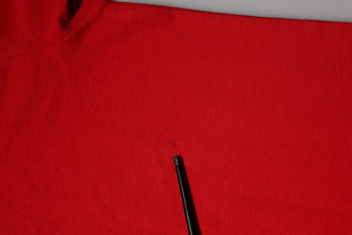 Dolce & Gabbana T-shirt rouge à col rond et manches courtes
