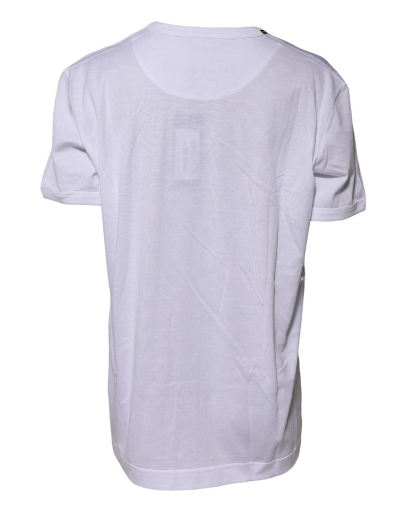 Dolce & Gabbana T-shirt en coton blanc Goodluck 2022