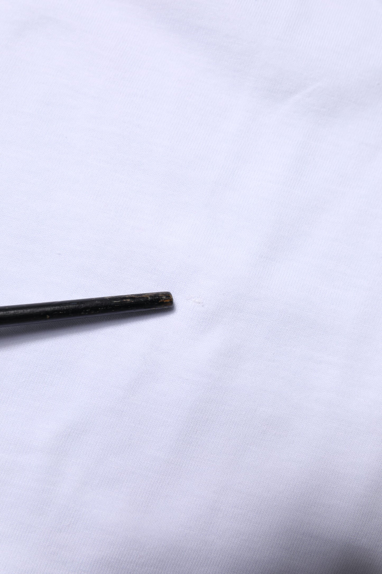 Dolce & Gabbana wit katoenen T-shirt met ronde hals en de tekst 'Goodluck 2023'