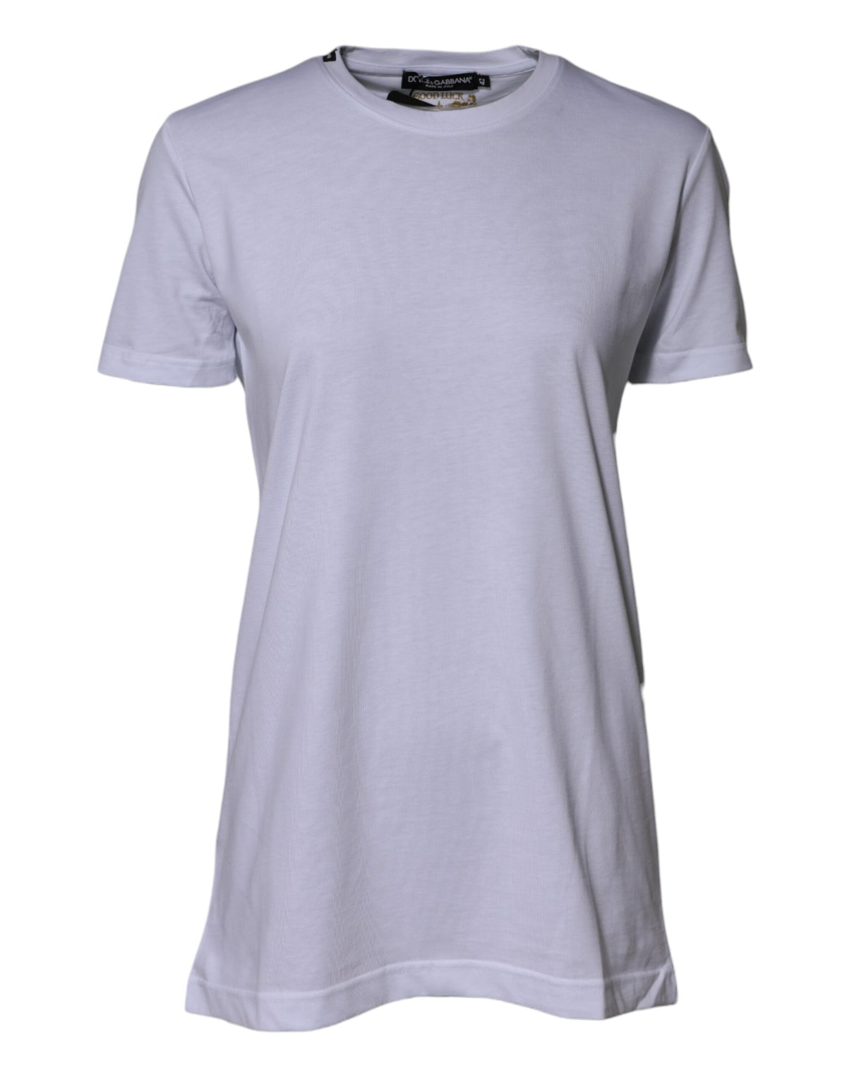 Dolce & Gabbana Goodluck 2023 T-shirt en Coton Blanc
