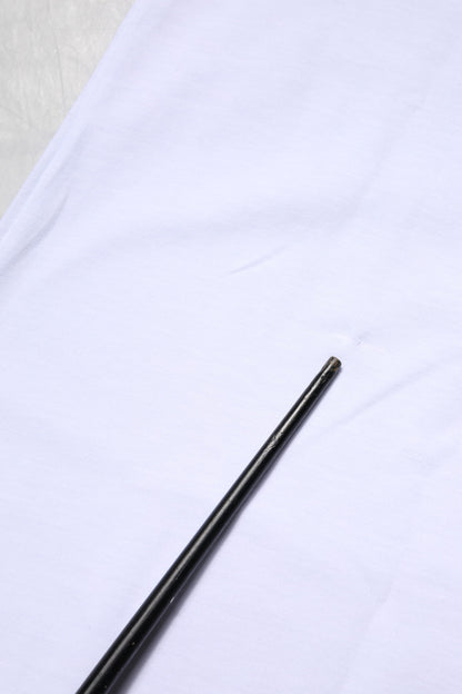 T-shirt à col rond en coton blanc Dolce & Gabbana Goodluck 2023