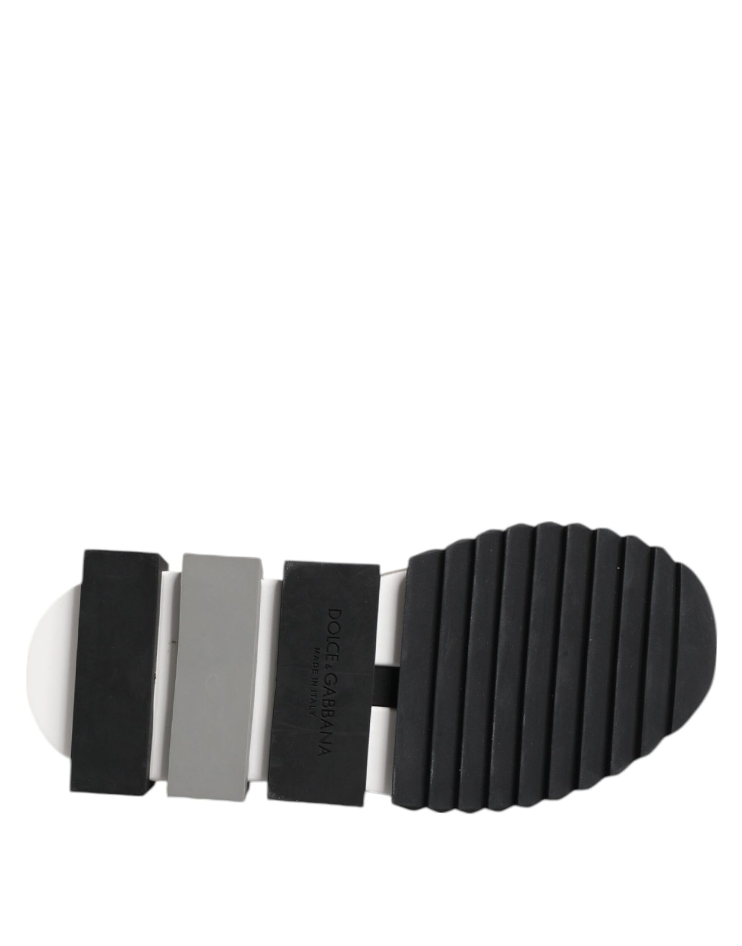 Sneakers blanches et noires Sorrento de Dolce & Gabbana