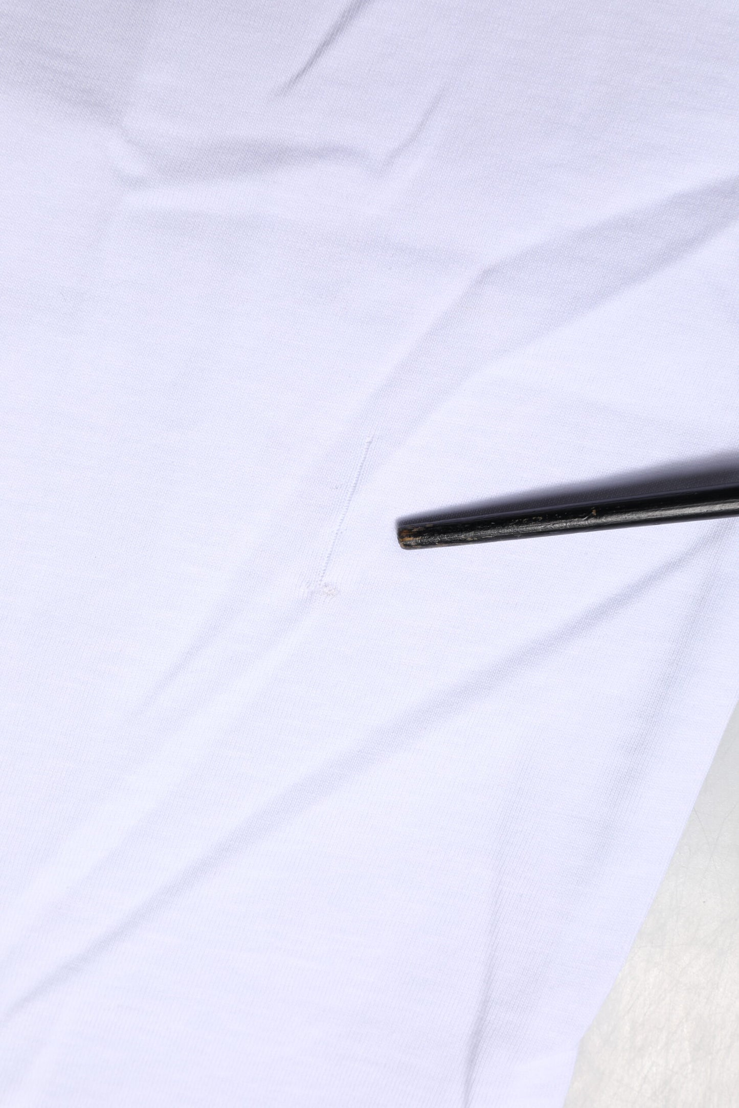 Dolce & Gabbana wit katoenen T-shirt met ronde hals en de tekst 'Goodluck 2023'