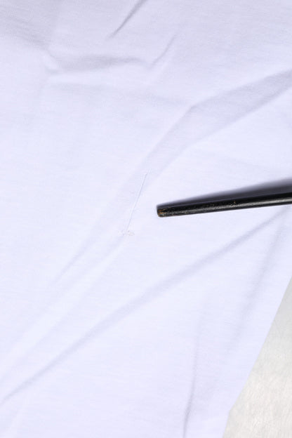 Dolce & Gabbana wit katoenen T-shirt met ronde hals en de tekst 'Goodluck 2023'